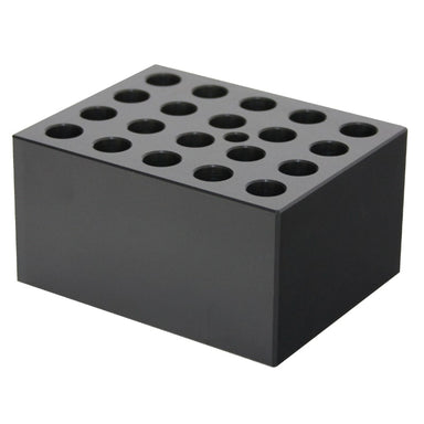 Ratek EB20 Block for 20x1.5ml Epp Tubes Front Angled View