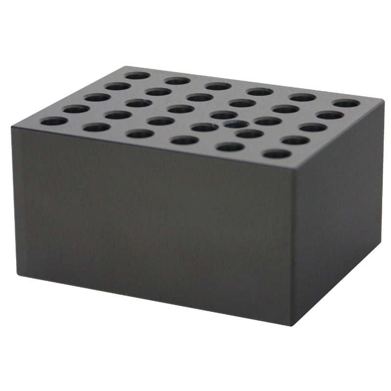 Ratek EB30 Block for 30x0.5ml Epp Tubes Front Angled View