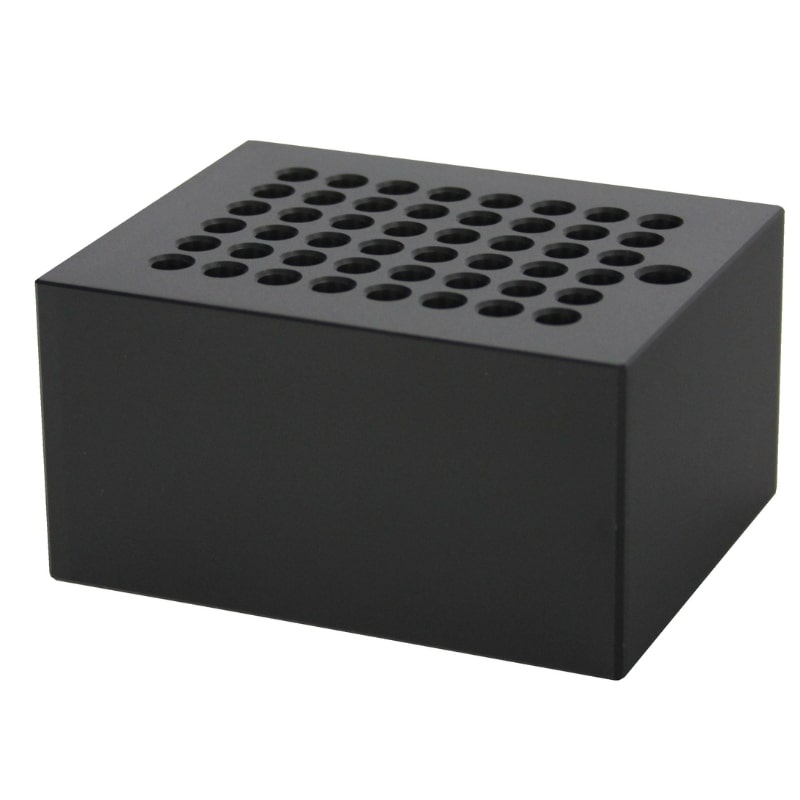 Ratek EB48 Block for 48x0.2ml Epp Tubes Front Angled View