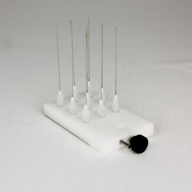 Ratek EM9 Evaporation Manifold to Suit Blocks with 9 Holes Front Angled View