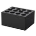 Ratek FB15 Block for 12 x 15ml Falcon Tubes Front Angled View