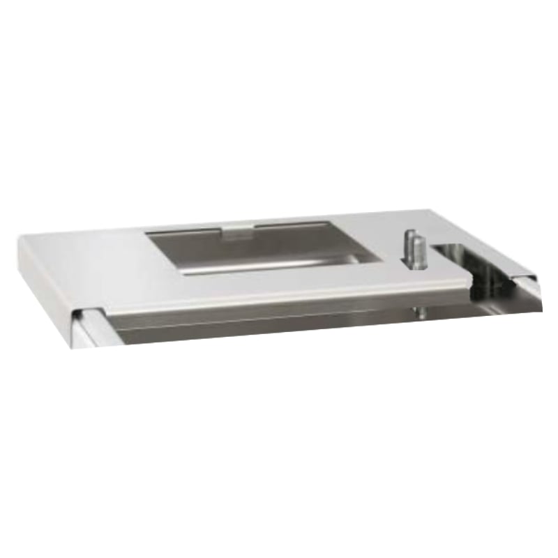 Ratek IT2400BPC Bridge Plate with 2 Ports and Cut Out for RC1 Cooler Angled Right Top Front View