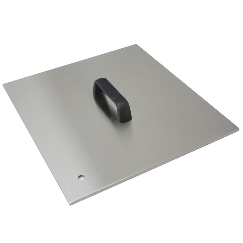 Ratek IT2400FLB Flat Lid for IT2400 Water Bath with Bridge Top Angled View
