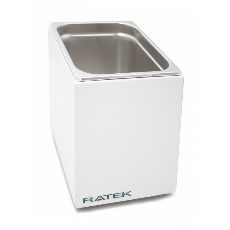 Ratek IT700 Insulated Water Bath Front Right Angled View