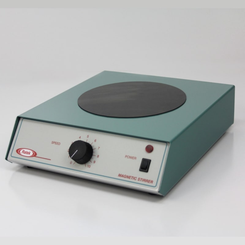 Ratek MS10 Large Magnetic Stirrer Front Angled View