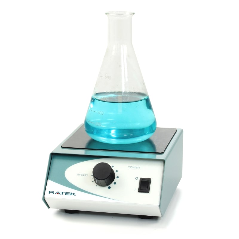 Ratek MS8 Compact Magnetic Stirrer Front Angled View