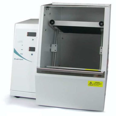 Ratek RM4SE Safety Enclosure with Interlock for RM4 Series Angled Left Front View