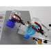 Ratek RM4 Rotary Mixer with Supplied UMC1 Clamps Holding Bottles Front Angled View