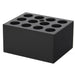 Ratek SB16 Standard Block 12 x 16ml Holes Top Angled View