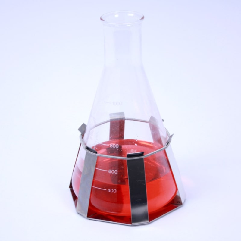 Ratek TC1000 Tulip Clip for 1000ml Conical Flask Front Angled View