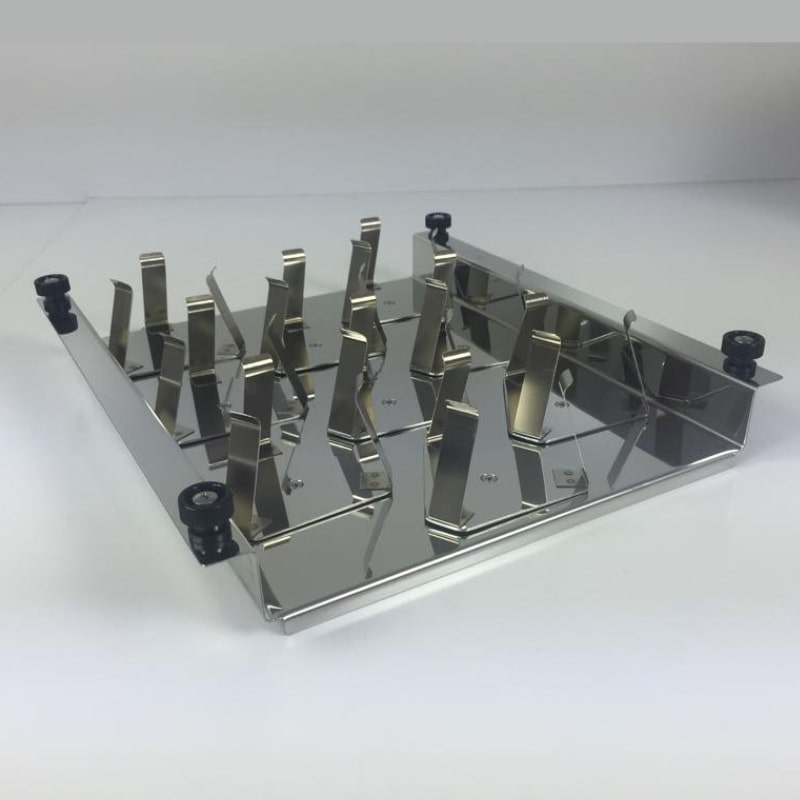Ratek TCT20 Tulip Clip Tray for SWB20D Top Angled View Front Angled View