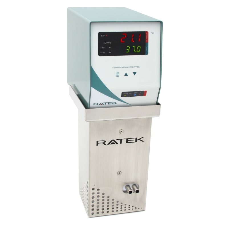 Ratek TH8200 Hi-Temp Immersion Heater Circulator Front Angled View