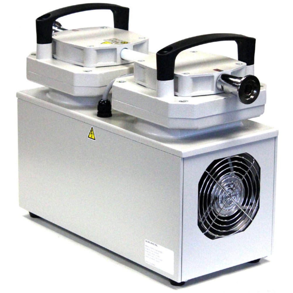 ULVAC UPD-6 Chemical Resistant Diaphragm Pump Angled Right Back View