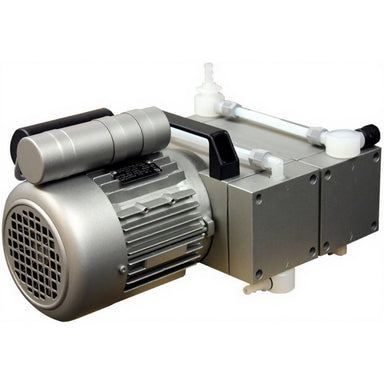 Welch 2052 - 4 Head  Diaphragm Pump Angled Left Back View