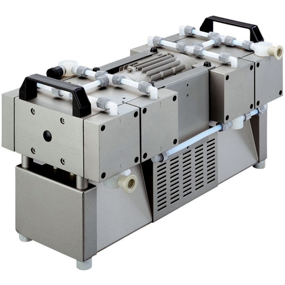 Welch 2163 - 8 Head  Diaphragm Pump Angled Left Front View